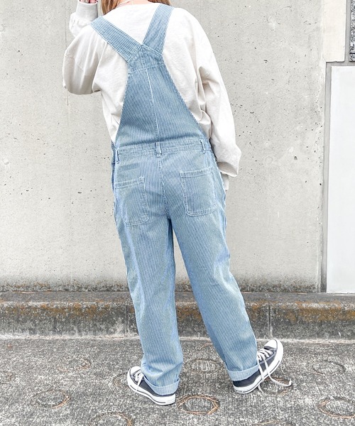 PairPair(ペアペア)の「アソートオーバーオール(サロペット/オーバーオール・レディース・サックスブルー/ダークインディゴブルー/ブルー系その他・フリー)」の20枚目の写真