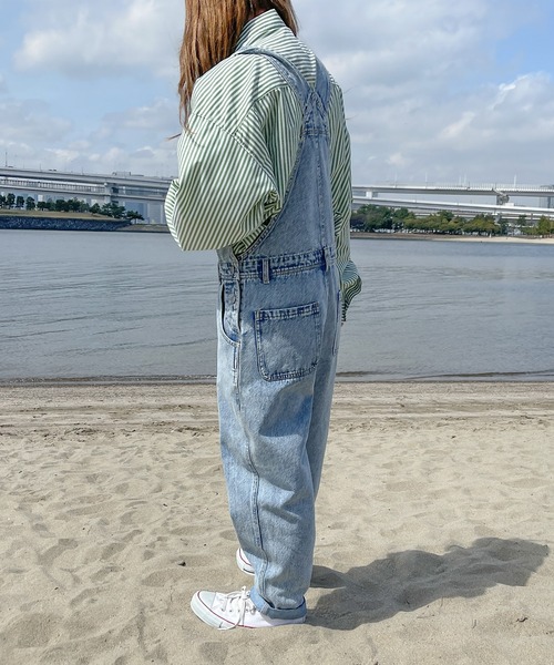 PairPair(ペアペア)の「アソートオーバーオール(サロペット/オーバーオール・レディース・サックスブルー/ダークインディゴブルー/ブルー系その他・フリー)」の13枚目の写真