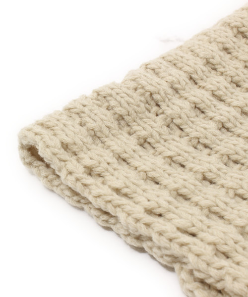 KBF（ケイビーエフ）の「スヌード（マフラー・レディース・ベージュ・ONESIZE）」の3枚目の写真