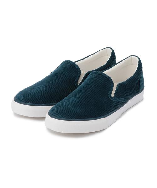 Another Edition（アナザーエディション）の「コーデュロイスリッポン/■AEBC CORD SlipOn◆（スニーカー・レディース・ナチュラル/ネイビー・MEDIUM/SMALL/LARGE）」の6枚目の写真