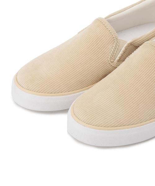 Another Edition（アナザーエディション）の「コーデュロイスリッポン/■AEBC CORD SlipOn◆（スニーカー・レディース・ナチュラル/ネイビー・MEDIUM/SMALL/LARGE）」の11枚目の写真
