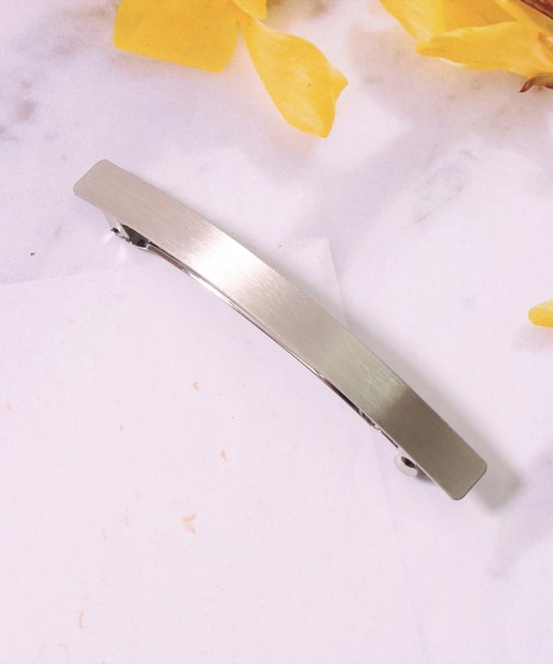 BAYBLO（ベイブロ）の「(SB)スリム スティック メタル バレッタ（バレッタ/ヘアクリップ・レディース・シルバー/ゴールド・ONE SIZE）」の3枚目の写真