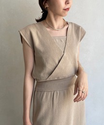 CAPRICIEUX LE'MAGE | 〈セットアイテム〉バンブーカシュクールインナーSET(ニット/セーター)