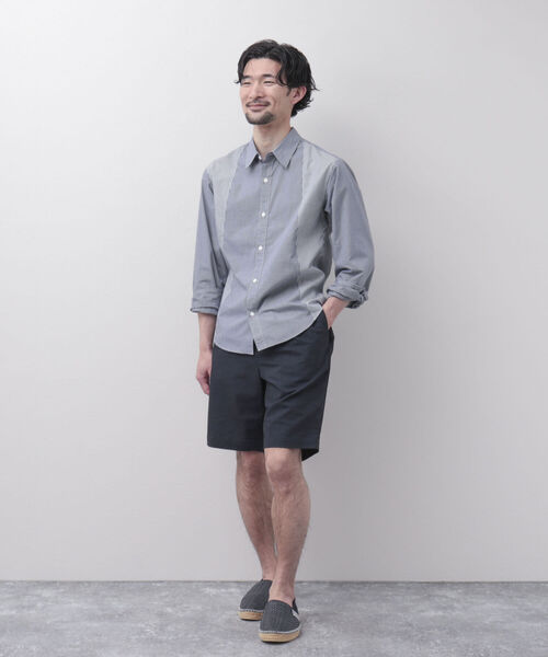 NOLLEY'S goodman(ノーリーズグッドマン)の「コットンリネンショーツ ショートパンツ(※吸水速乾素材COOLMAX(R)使用)(その他パンツ・メンズ・サックスブルー/グレー/ベージュ/オレンジ/ネイビー・L/M/S/XL)」の16枚目の写真