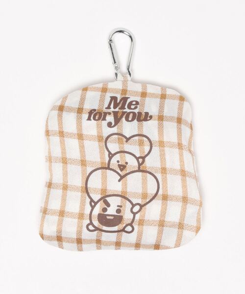 one after another NICE CLAUP（ワンアフターアナザーナイスクラップ）の「BT21ポーチ付エコバック（エコバッグ/サブバッグ・レディース・その他1/サックスブルー/オレンジ/ベージュ/ピンク/グリーン系その他/ピンク系その他・FREE）」の10枚目の写真