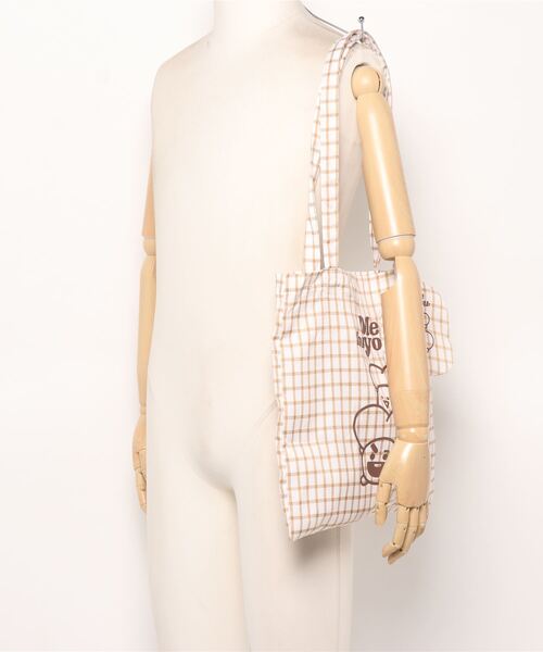 one after another NICE CLAUP（ワンアフターアナザーナイスクラップ）の「BT21ポーチ付エコバック（エコバッグ/サブバッグ・レディース・その他1/サックスブルー/オレンジ/ベージュ/ピンク/グリーン系その他/ピンク系その他・FREE）」の12枚目の写真