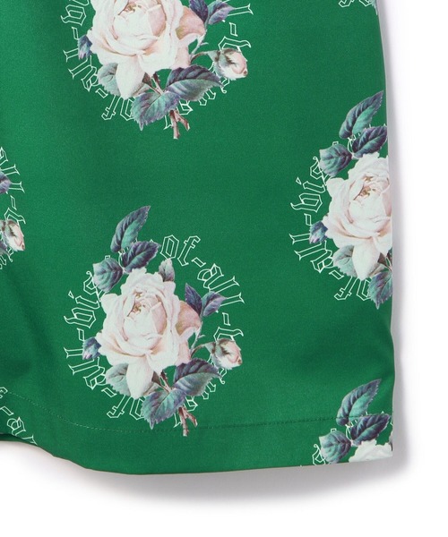 A4A(エーフォーエー)の「A4A/エーフォーエー/ROSES Short Sleeve Shirts/ローズショートスリーブシャツ(シャツ/ブラウス・メンズ・ブラック/グリーン・MEDIUM/LARGE)」の12枚目の写真
