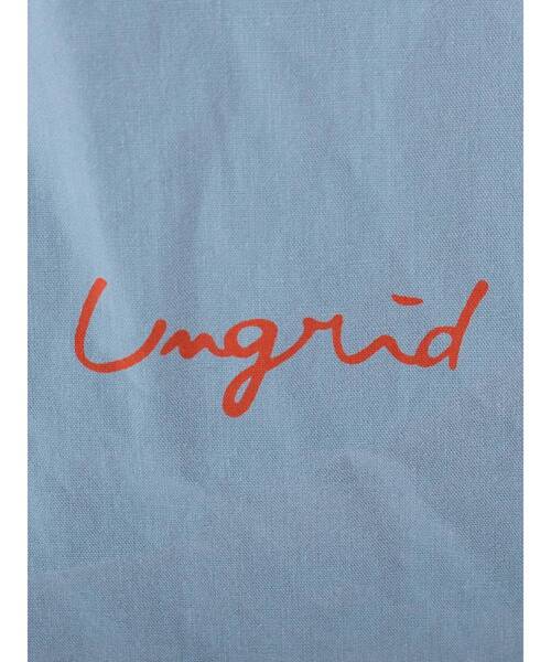 Ungrid（アングリッド）の「カラーロゴエコバッグ（エコバッグ/サブバッグ・レディース・オフホワイト/オレンジ/イエロー/グリーン/ブルー・FREE）」の15枚目の写真