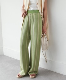 Chillfar | ランダムストライプサマーニットパンツ(その他パンツ)