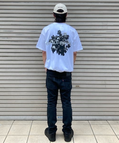 A4A（エーフォーエー）の「A4A/エーフォーエー/D.FLOWER s/s Tシャツ（Tシャツ/カットソー・メンズ・ホワイト/ブラック・F）」の5枚目の写真