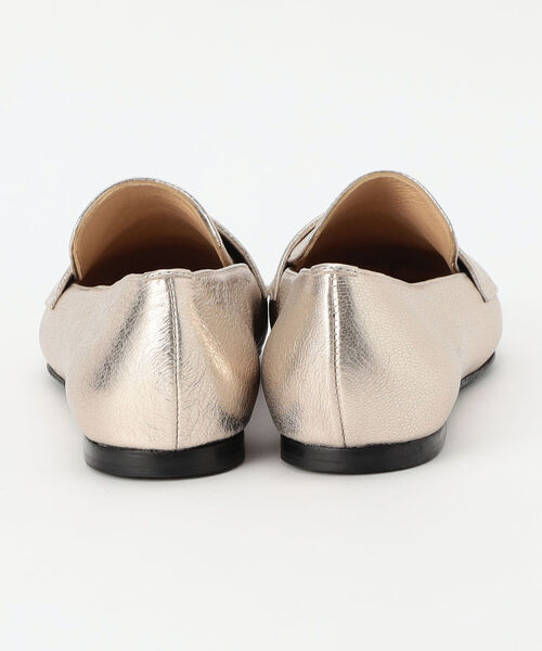 FABIO RUSCONI（ファビオルスコーニ）の「【FABIO RUSCONI/ファビオルスコーニ】シュリンクエナメルソフトローファー（その他シューズ・レディース・ブラック/ゴールド・36/38/37）」の11枚目の写真