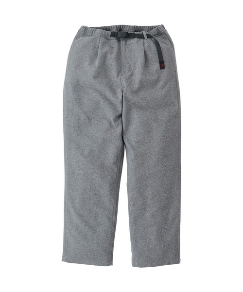 Gramicci（グラミチ）の「GRAMICCI/グラミチ　WOOL RELAXED PLEATED TROUSER ウールリラックスドプリーツドトラウザー　G2FM-P012（スラックス・メンズ・チャコールグレー/ネイビー/グレー・SMALL/MEDIUM/LARGE）」の4枚目の写真