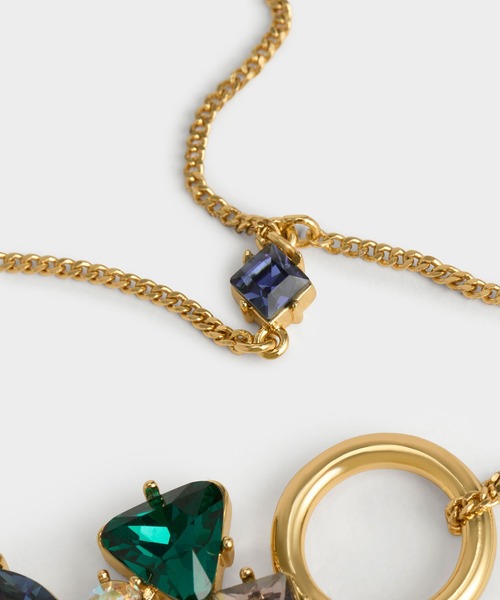 CHARLES & KEITH(チャールズ & キース)の「クリスタルエンベ CHARLES & KEITH(チャールズ & キース)の「クリスタルエンベ