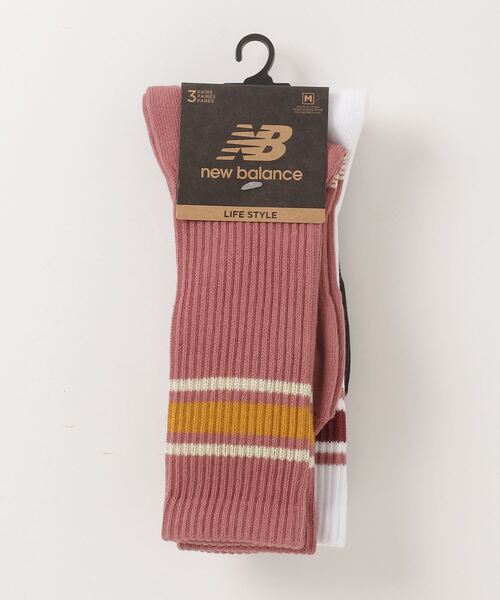 NEW BALANCE（ニューバランス）の「クルーラインソックス3P（ソックス/靴下・メンズ・その他2/その他1・MEDIUM/LARGE）」の2枚目の写真