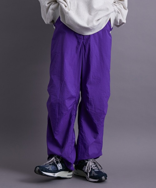 re_k by JUNRED(レクバイジュンレッド)の「re_k by JUNRED / ナイロンスノーパンツ(その他パンツ・メンズ・ライトグレー/ブラック/パープル・S/M/L)」の8枚目の写真