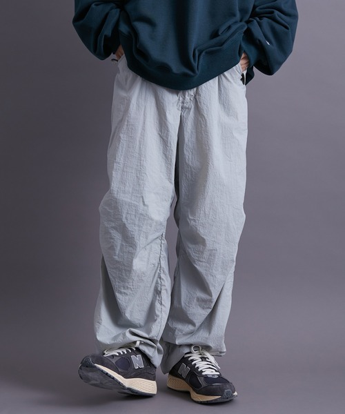 re_k by JUNRED(レクバイジュンレッド)の「re_k by JUNRED / ナイロンスノーパンツ(その他パンツ・メンズ・ライトグレー/ブラック/パープル・S/M/L)」の6枚目の写真