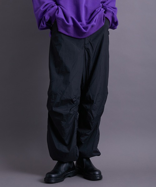 re_k by JUNRED(レクバイジュンレッド)の「re_k by JUNRED / ナイロンスノーパンツ(その他パンツ・メンズ・ライトグレー/ブラック/パープル・S/M/L)」の5枚目の写真