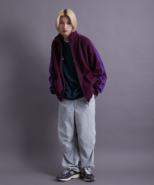 re_k by JUNRED(レクバイジュンレッド)の「re_k by JUNRED / ナイロンスノーパンツ(その他パンツ・メンズ・ライトグレー/ブラック/パープル・S/M/L)」の10枚目の写真