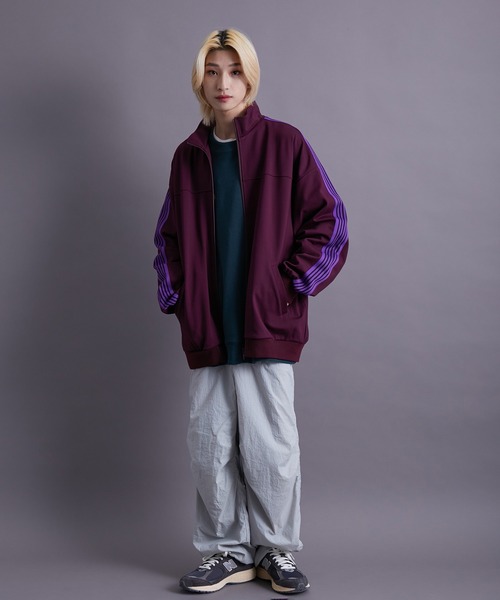 re_k by JUNRED(レクバイジュンレッド)の「re_k by JUNRED / ナイロンスノーパンツ(その他パンツ・メンズ・ライトグレー/ブラック/パープル・S/M/L)」の11枚目の写真