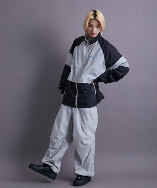 re_k by JUNRED(レクバイジュンレッド)の「re_k by JUNRED / ナイロンスノーパンツ(その他パンツ・メンズ・ライトグレー/ブラック/パープル・S/M/L)」の12枚目の写真