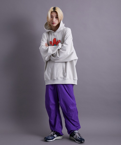 re_k by JUNRED(レクバイジュンレッド)の「re_k by JUNRED / ナイロンスノーパンツ(その他パンツ・メンズ・ライトグレー/ブラック/パープル・S/M/L)」の15枚目の写真