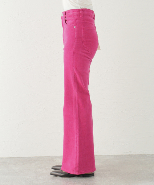 U by SPICK&SPAN（ユーバイスピックアンドスパン）の「【ROLLA’S/ローラス】EASTCOAST CROP FLARE（その他パンツ・レディース・ピンク・X-SMALL/SMALL）」の9枚目の写真