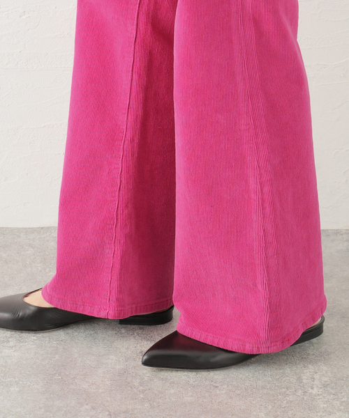 U by SPICK&SPAN（ユーバイスピックアンドスパン）の「【ROLLA’S/ローラス】EASTCOAST CROP FLARE（その他パンツ・レディース・ピンク・X-SMALL/SMALL）」の10枚目の写真