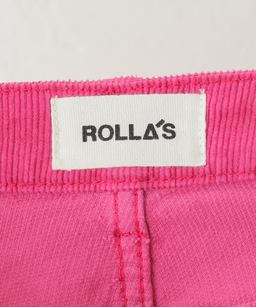 U by SPICK&SPAN（ユーバイスピックアンドスパン）の「【ROLLA’S/ローラス】EASTCOAST CROP FLARE（その他パンツ・レディース・ピンク・X-SMALL/SMALL）」の4枚目の写真