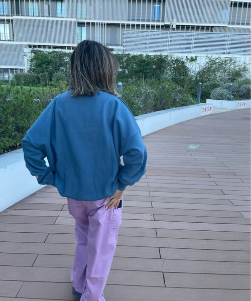 ROXY（ロキシー）の「【ZOZO限定アイテム】SIDE FLOWERS PULLOVER/ロキシースウェットトレーナー（スウェット・レディース・ネイビー/ブラウン/グレー・FREE）」の15枚目の写真