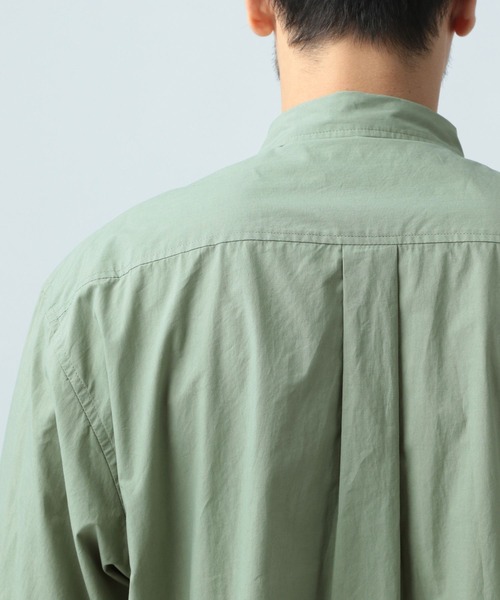 BAYFLOW（ベイフロー）の「STDタイプライターシャツ（シャツ/ブラウス・メンズ・ブラック/オフホワイト/カーキ・MEDIUM/LARGE）」の18枚目の写真