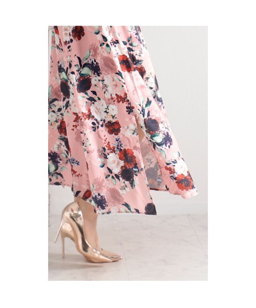 Sawa a la mode（サワアラモード）の「可愛さ溢れる花柄ロングワンピース（ワンピース・レディース・その他・FREE）」の6枚目の写真