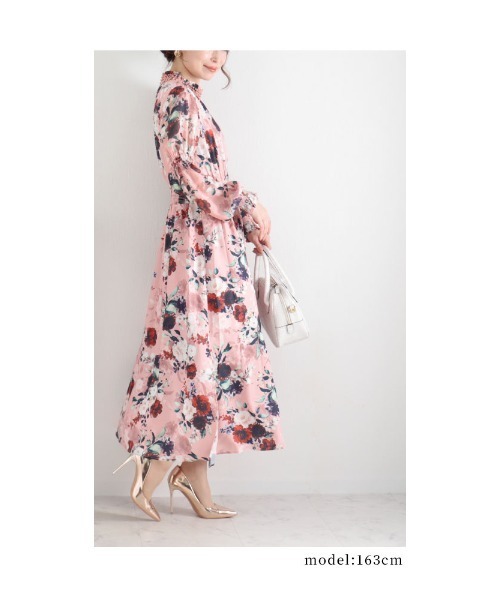 Sawa a la mode（サワアラモード）の「可愛さ溢れる花柄ロングワンピース（ワンピース・レディース・その他・FREE）」の8枚目の写真