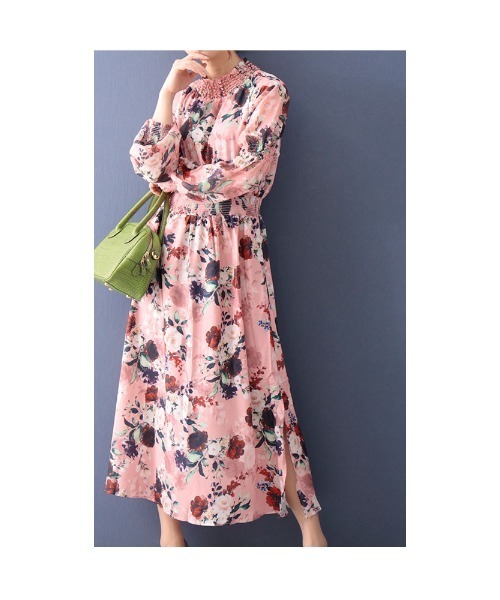 Sawa a la mode（サワアラモード）の「可愛さ溢れる花柄ロングワンピース（ワンピース・レディース・その他・FREE）」の19枚目の写真
