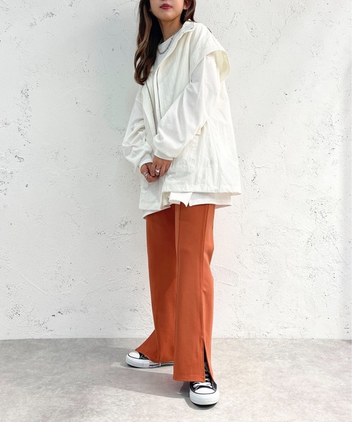 apres jour mignon（アプレジュールミニョン）の「２WAYスノーパーカー【ZOZOTOWN限定アイテム】（ブルゾン・レディース・アイボリー/ナチュラル/カーキ/ブラック・X-LARGE/フリー）」の16枚目の写真