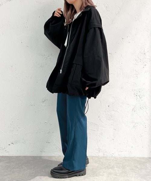 apres jour mignon（アプレジュールミニョン）の「２WAYスノーパーカー【ZOZOTOWN限定アイテム】（ブルゾン・レディース・アイボリー/ナチュラル/カーキ/ブラック・X-LARGE/フリー）」の17枚目の写真