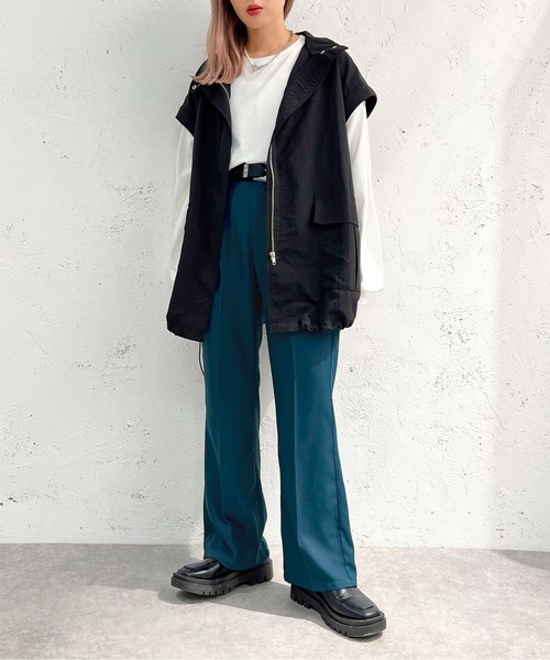 apres jour mignon（アプレジュールミニョン）の「２WAYスノーパーカー【ZOZOTOWN限定アイテム】（ブルゾン・レディース・アイボリー/ナチュラル/カーキ/ブラック・X-LARGE/フリー）」の18枚目の写真