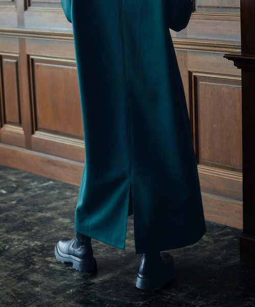 MATURED（マチュアード）の「【MATURED/マチュアード】ボクシースウェットワンピース（ワンピース・レディース・ブラック/グリーン・1/2）」の6枚目の写真