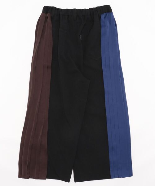gomme（ゴム）の「ウォームＰツイル　Ｓプリーツパンツ（その他パンツ・レディース・ブラック/カーキ/ブルー・MEDIUM）」の18枚目の写真