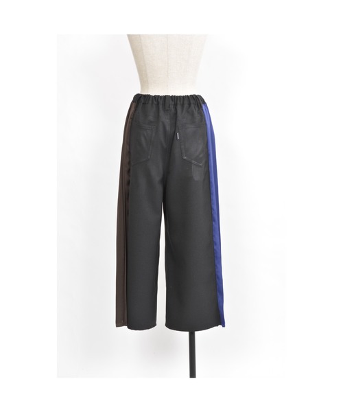 gomme（ゴム）の「ウォームＰツイル　Ｓプリーツパンツ（その他パンツ・レディース・ブラック/カーキ/ブルー・MEDIUM）」の11枚目の写真