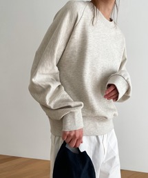 CANAL JEAN | El mar(エルマール) コンパクト裏毛クルーネックトレーナー(スウェット)