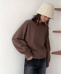 CANAL JEAN | El mar(エルマール) コンパクト裏毛クルーネックトレーナー(スウェット)