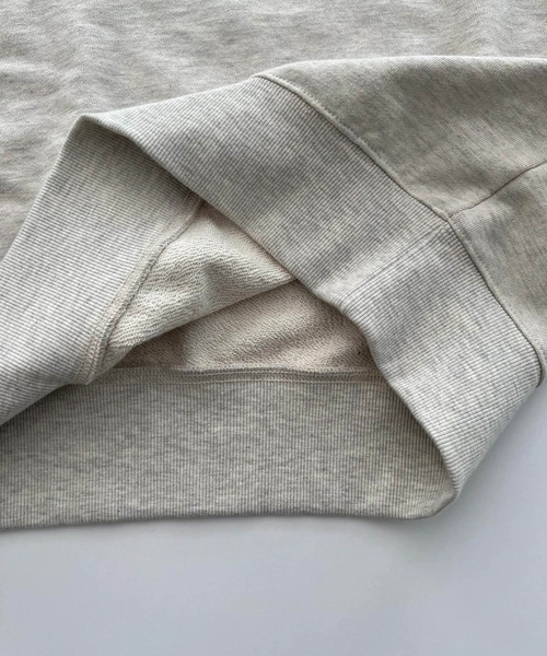 CANAL JEAN（キャナルジーン）の「El mar(エルマール) コンパクト裏毛クルーネックトレーナー（スウェット・レディース・ネイビー/オートミール/ヘザーグレー/ブルー/ブラウン・ONE SIZE）」の19枚目の写真