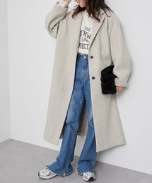 CIAOPANIC TYPY | 【King&Prince 平野紫耀さん着用】ニットメルトンオーバーチェスターコート(チェスターコート)