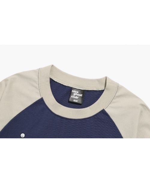 NICE GHOST CLUB（ナイスゴーストクラブ）の「A'GEM/9 × .kom『NICE GHOST CLUB/ナイスゴーストクラブ』FUTURE GIRL L/S TEE/フューチャーガールデザイン 長袖Tシャツ（Tシャツ/カットソー・レディース・パープル/ホワイト・L/M）」の16枚目の写真