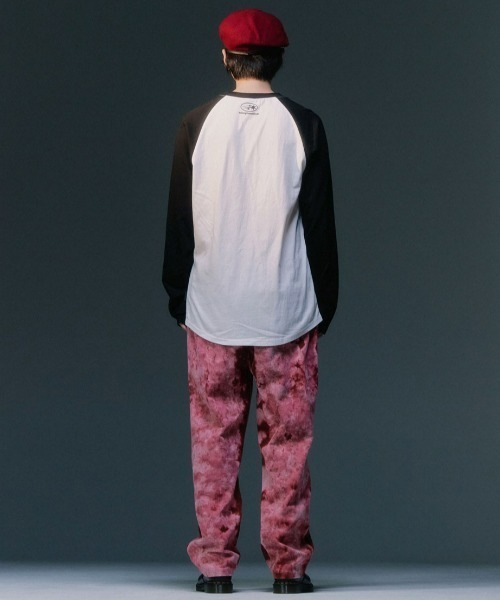 NICE GHOST CLUB（ナイスゴーストクラブ）の「A'GEM/9 × .kom『NICE GHOST CLUB/ナイスゴーストクラブ』FUTURE GIRL L/S TEE/フューチャーガールデザイン 長袖Tシャツ（Tシャツ/カットソー・レディース・パープル/ホワイト・L/M）」の5枚目の写真