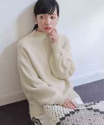 LOWRYS FARM | ガータ－ハイネックプルオーバー　284702(ニット/セーター)