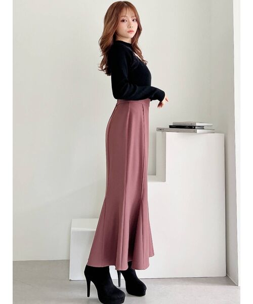 RESEXXY（リゼクシー）の「ピンタックマーメイドスカート（スカート・レディース・ブラック/ピンク/マスタード/その他1/ベージュ・FREE）」の18枚目の写真