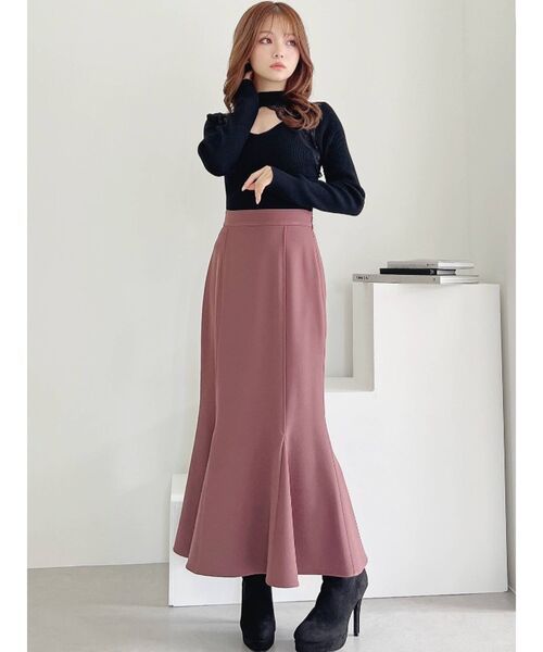 RESEXXY（リゼクシー）の「ピンタックマーメイドスカート（スカート・レディース・ブラック/ピンク/マスタード/その他1/ベージュ・FREE）」の20枚目の写真