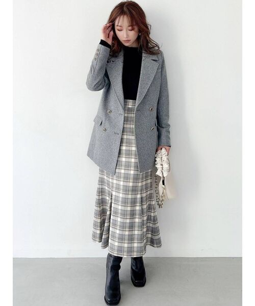 RESEXXY（リゼクシー）の「ピンタックマーメイドスカート（スカート・レディース・ブラック/ピンク/マスタード/その他1/ベージュ・FREE）」の22枚目の写真