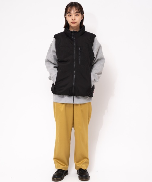 THE BAREFOOT（ベアフット）の「【 B.A.F / ビーエーエフ 】 レベル７ プリマロフト ベスト LEVEL7 PRIMALOFT VEST SUY（ダウンベスト・メンズ・ブラック/グレー・XL/L/M）」の4枚目の写真